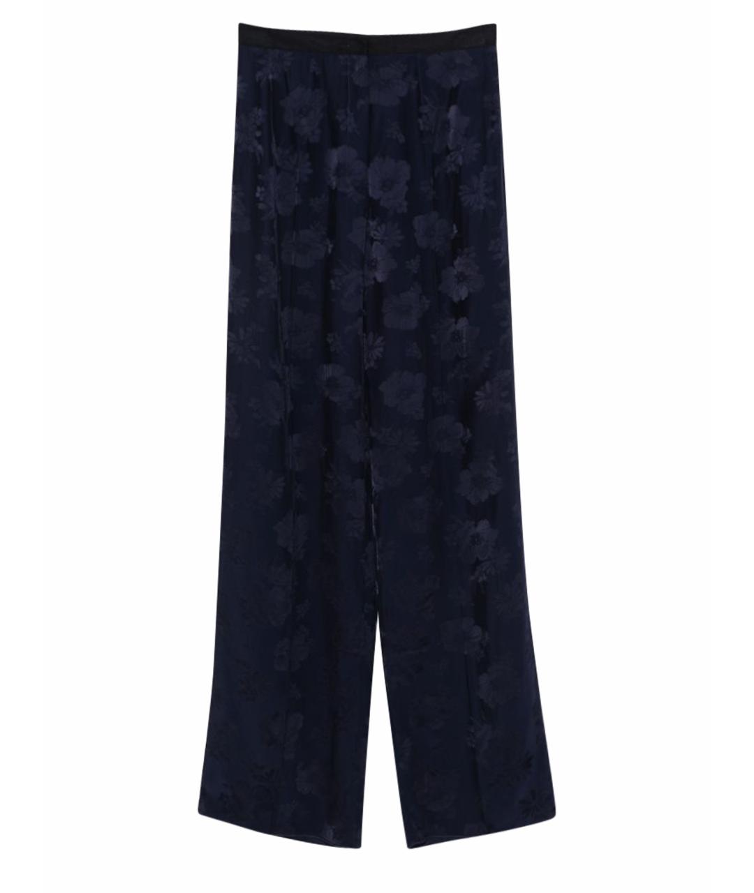 FORTE FORTE Синие прямые брюки, фото 1