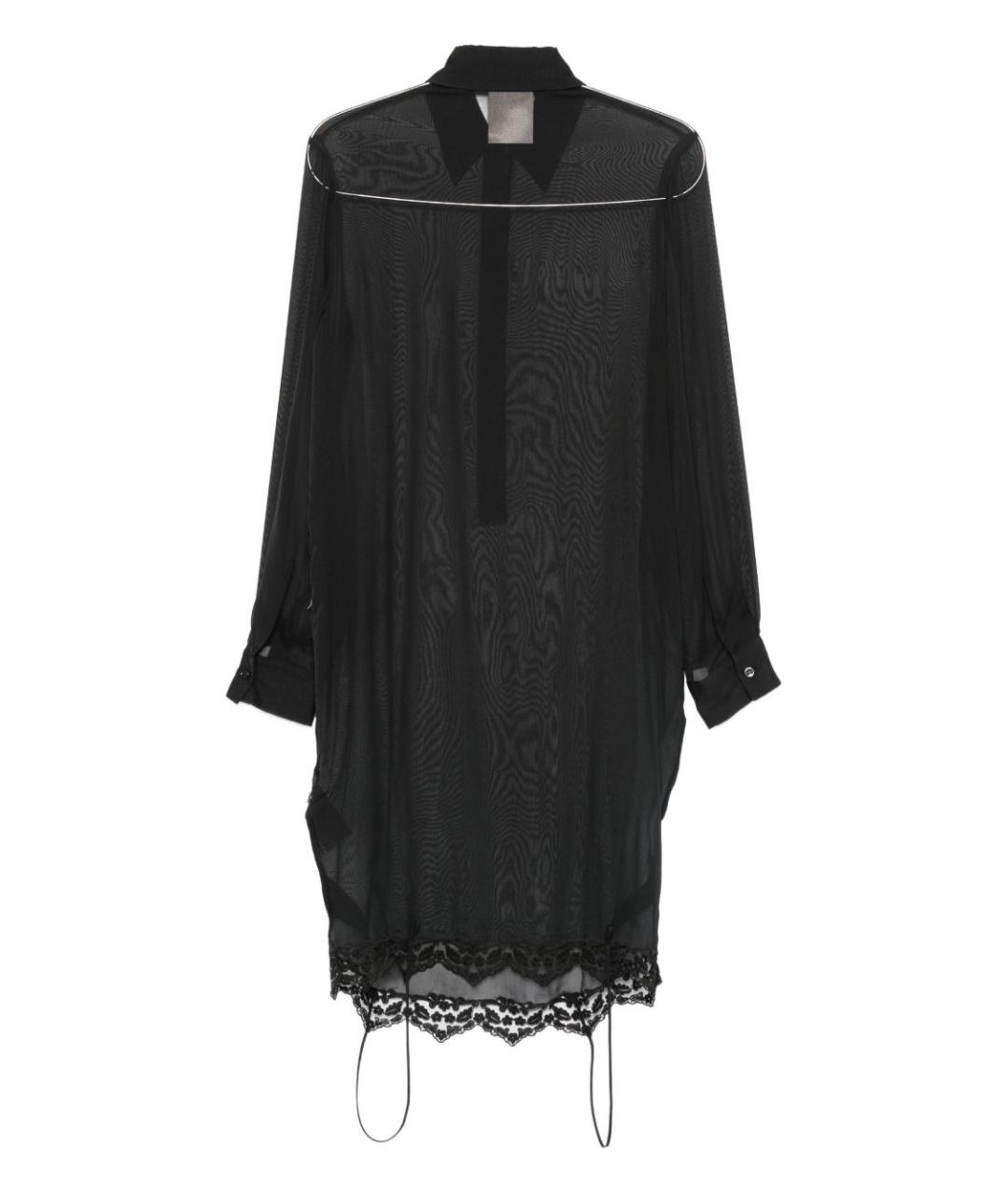 SEMICOUTURE Черная рубашка, фото 3