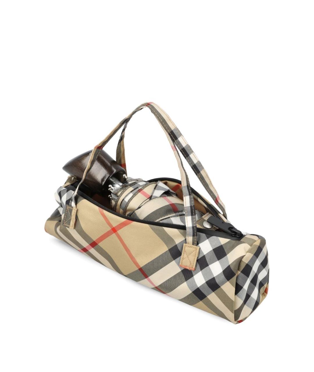 BURBERRY Бежевый зонт, фото 1