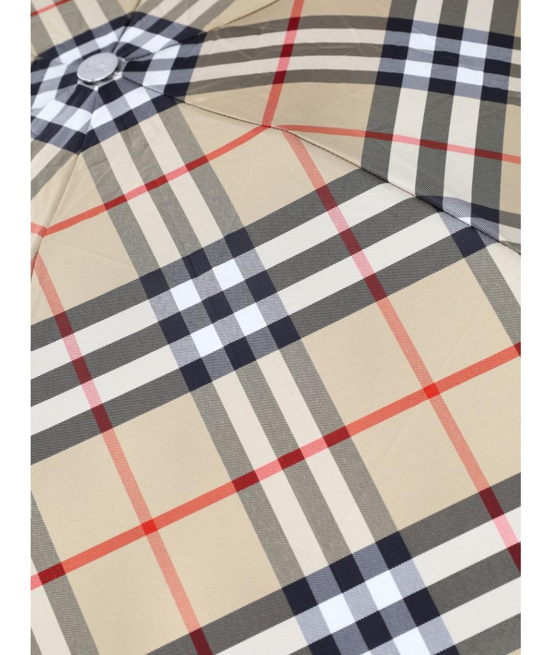 BURBERRY Бежевый зонт, фото 2