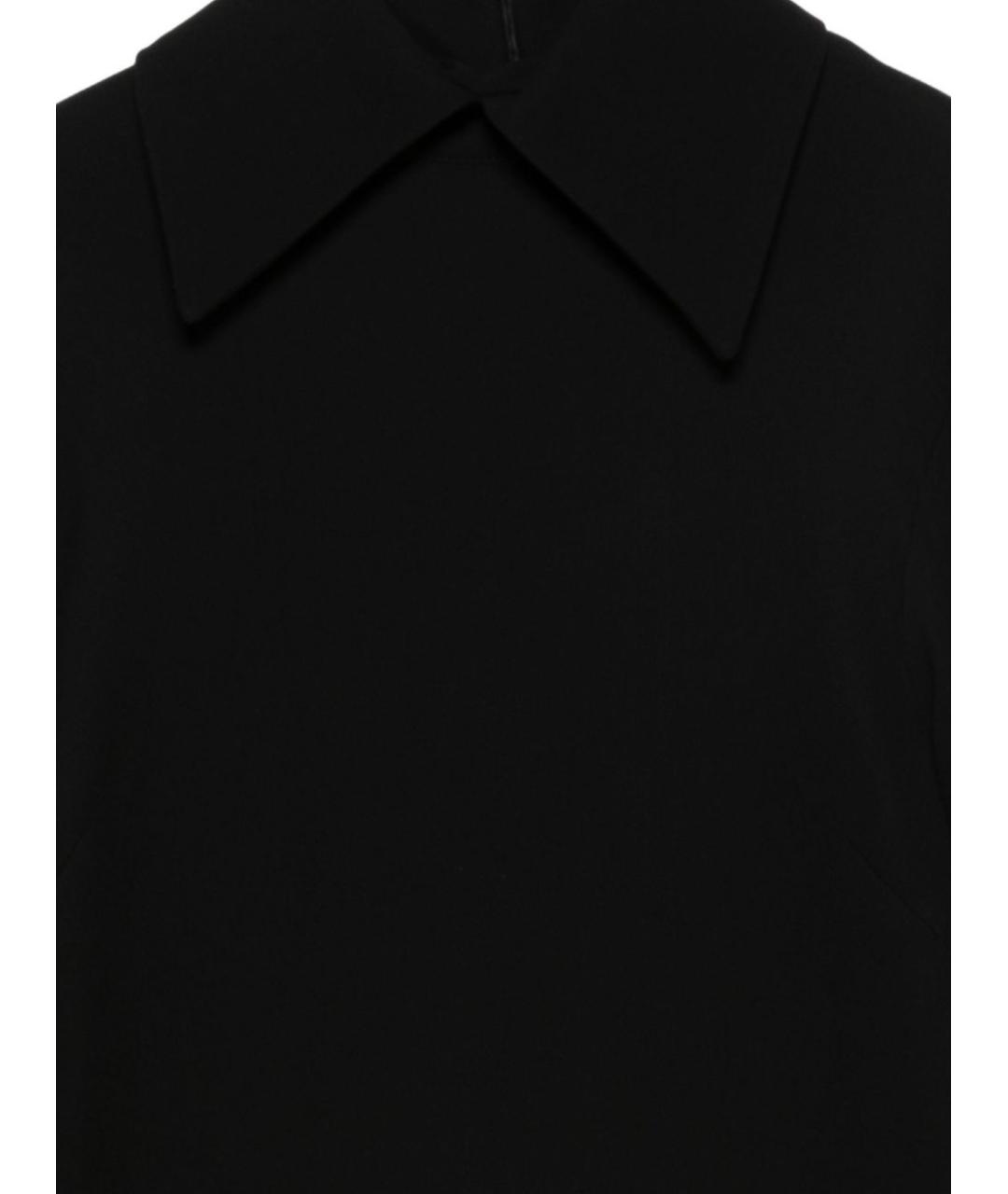 SEMICOUTURE Черное вискозное повседневное платье, фото 2