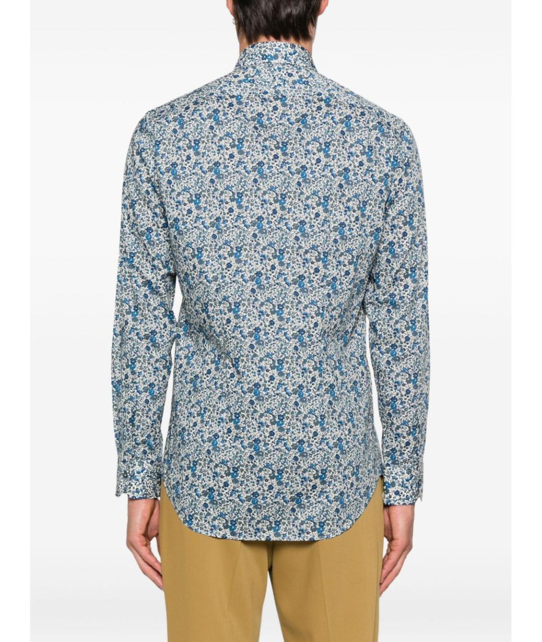 PAUL SMITH Мульти хлопковая кэжуал рубашка, фото 4