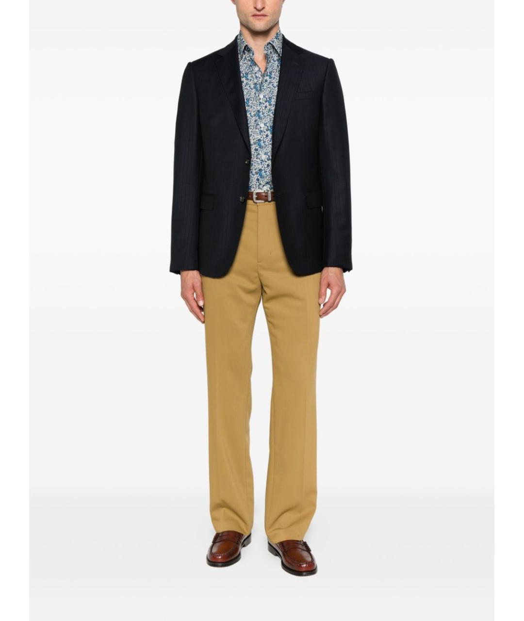 PAUL SMITH Мульти хлопковая кэжуал рубашка, фото 3