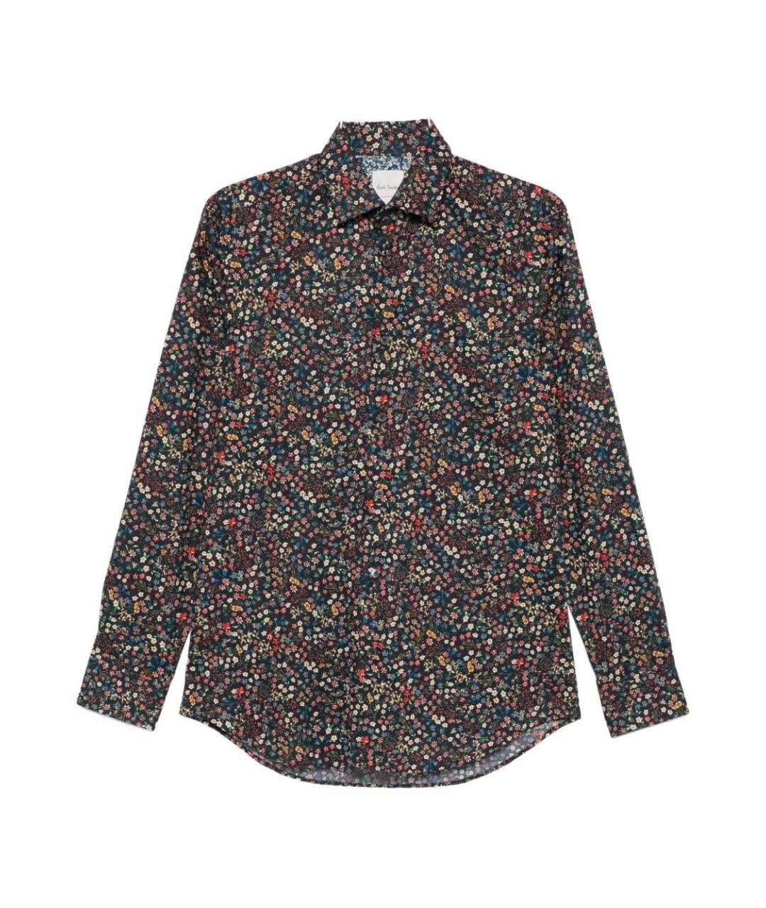 PAUL SMITH Мульти хлопковая кэжуал рубашка, фото 1