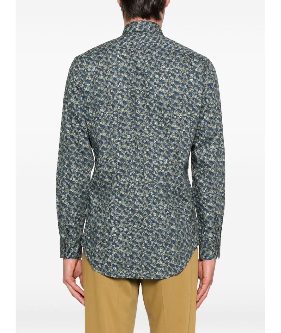 PAUL SMITH Мульти хлопковая кэжуал рубашка, фото 3