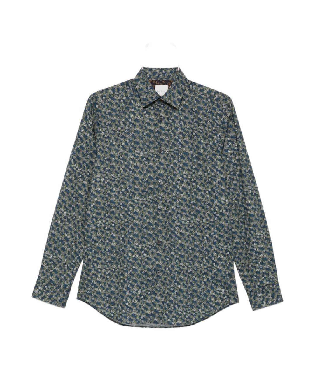 PAUL SMITH Мульти хлопковая кэжуал рубашка, фото 1