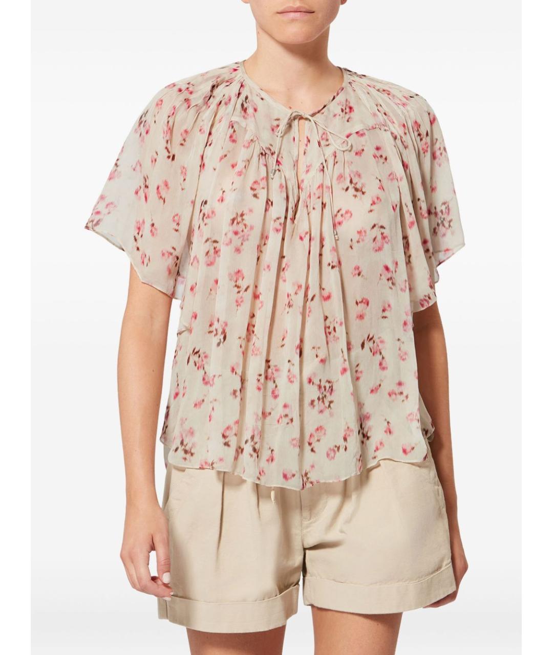 ISABEL MARANT ETOILE Мульти вискозная рубашка, фото 4