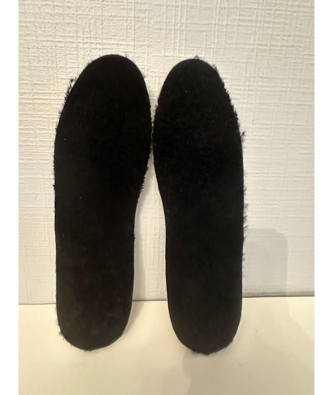 YVES SALOMON Хаки замшевые кеды, фото 8