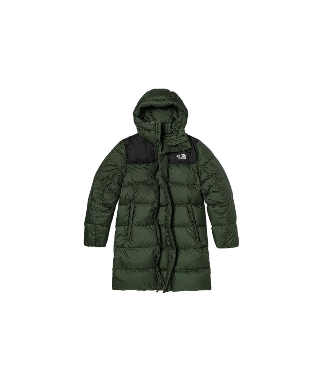 THE NORTH FACE Зеленый пуховик, фото 3
