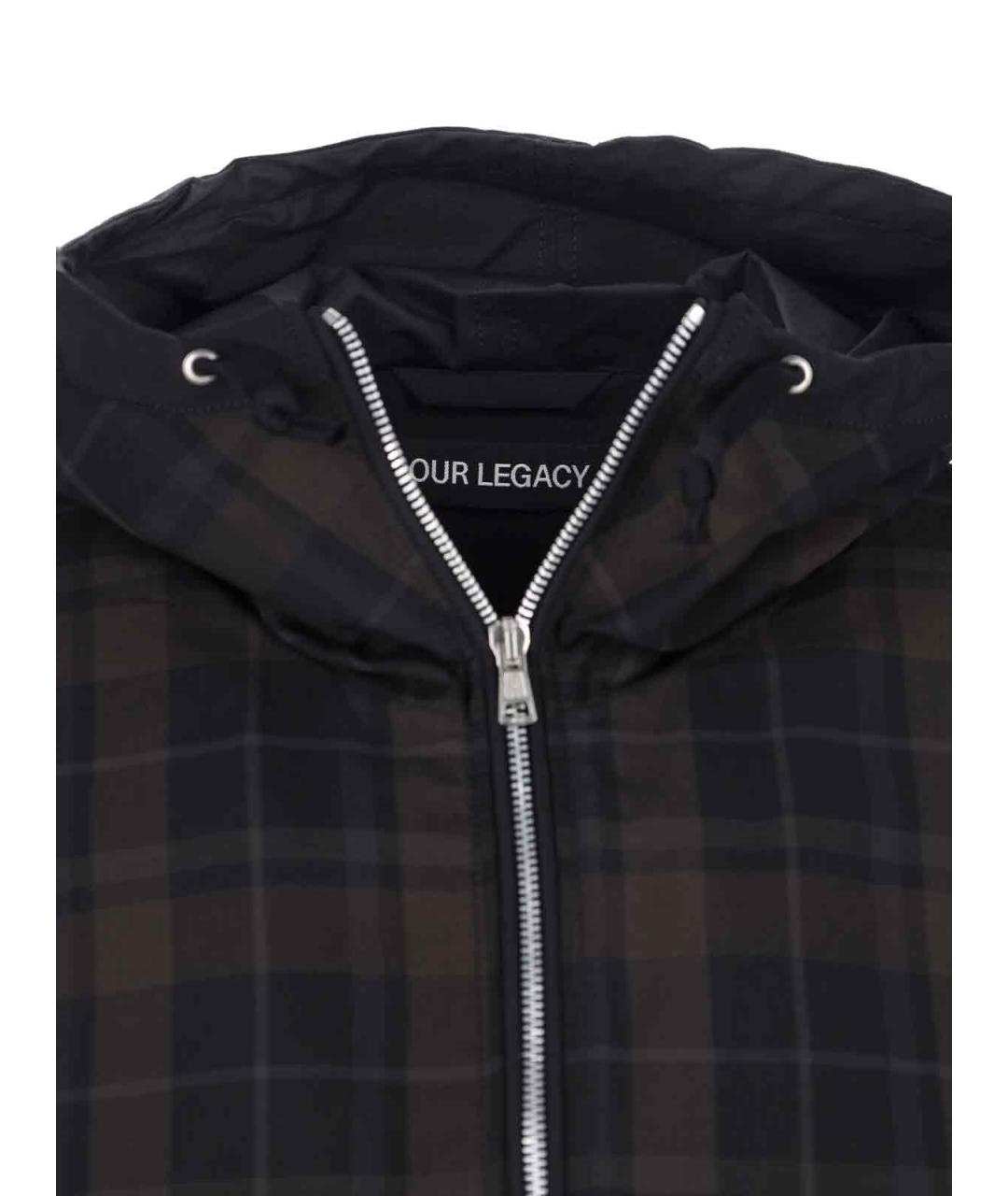 OUR LEGACY Черная полиэстеровая куртка, фото 4