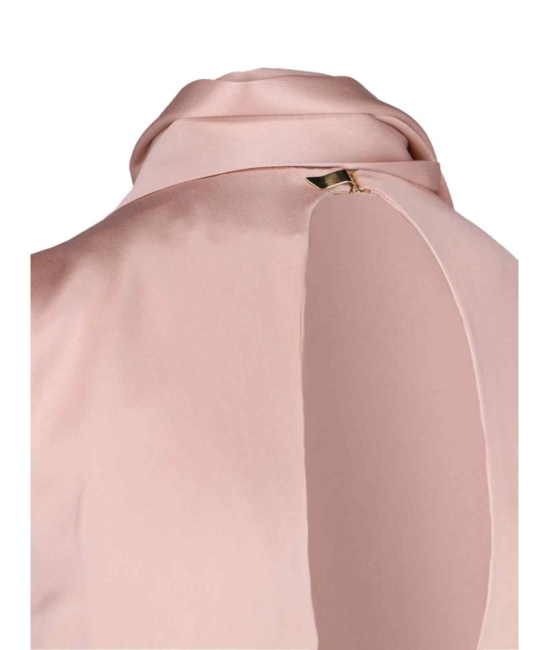 Sa Su Phi Розовый шелковый комбинезон, фото 4