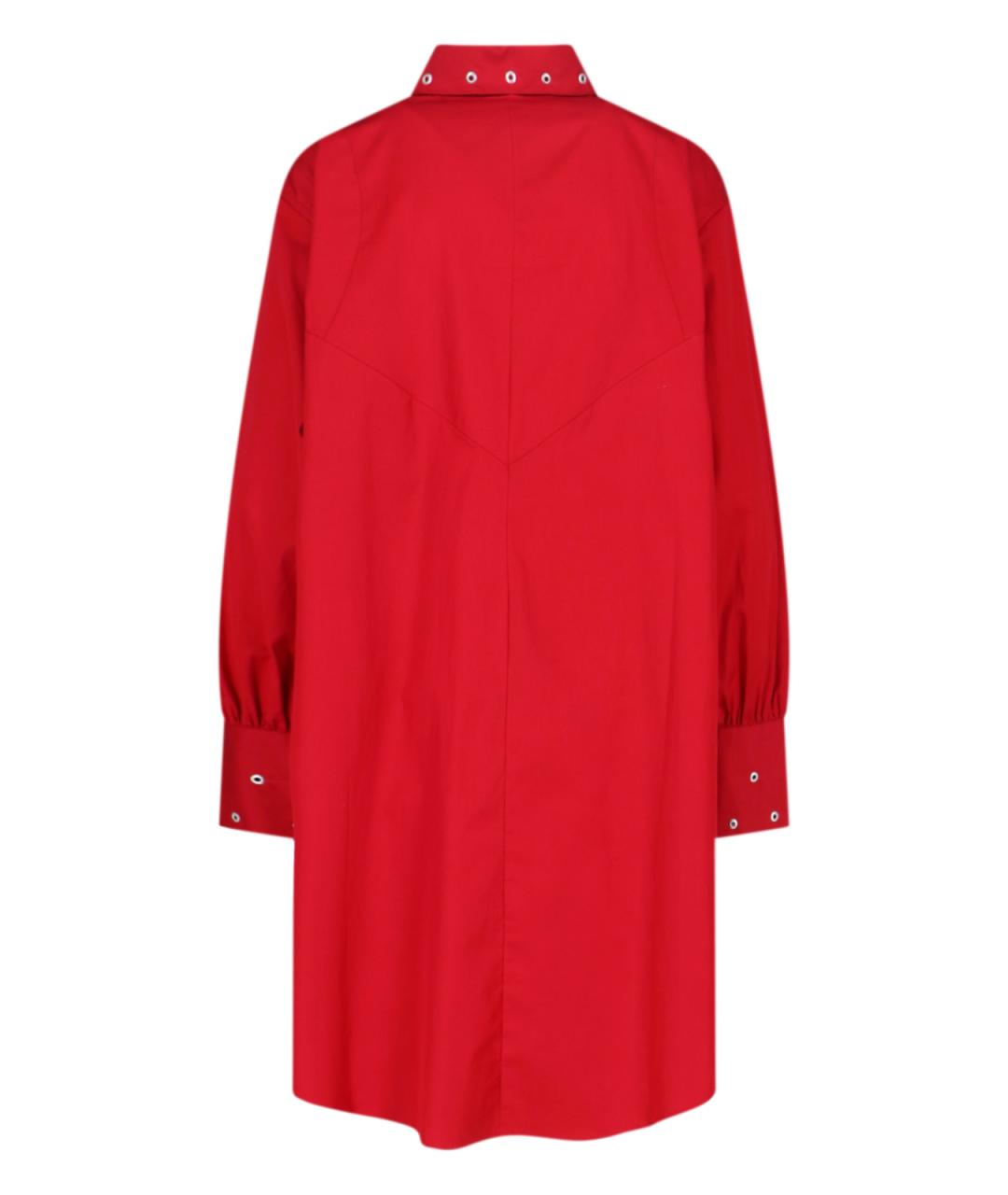 OUR LEGACY Красное хлопковое платье, фото 2