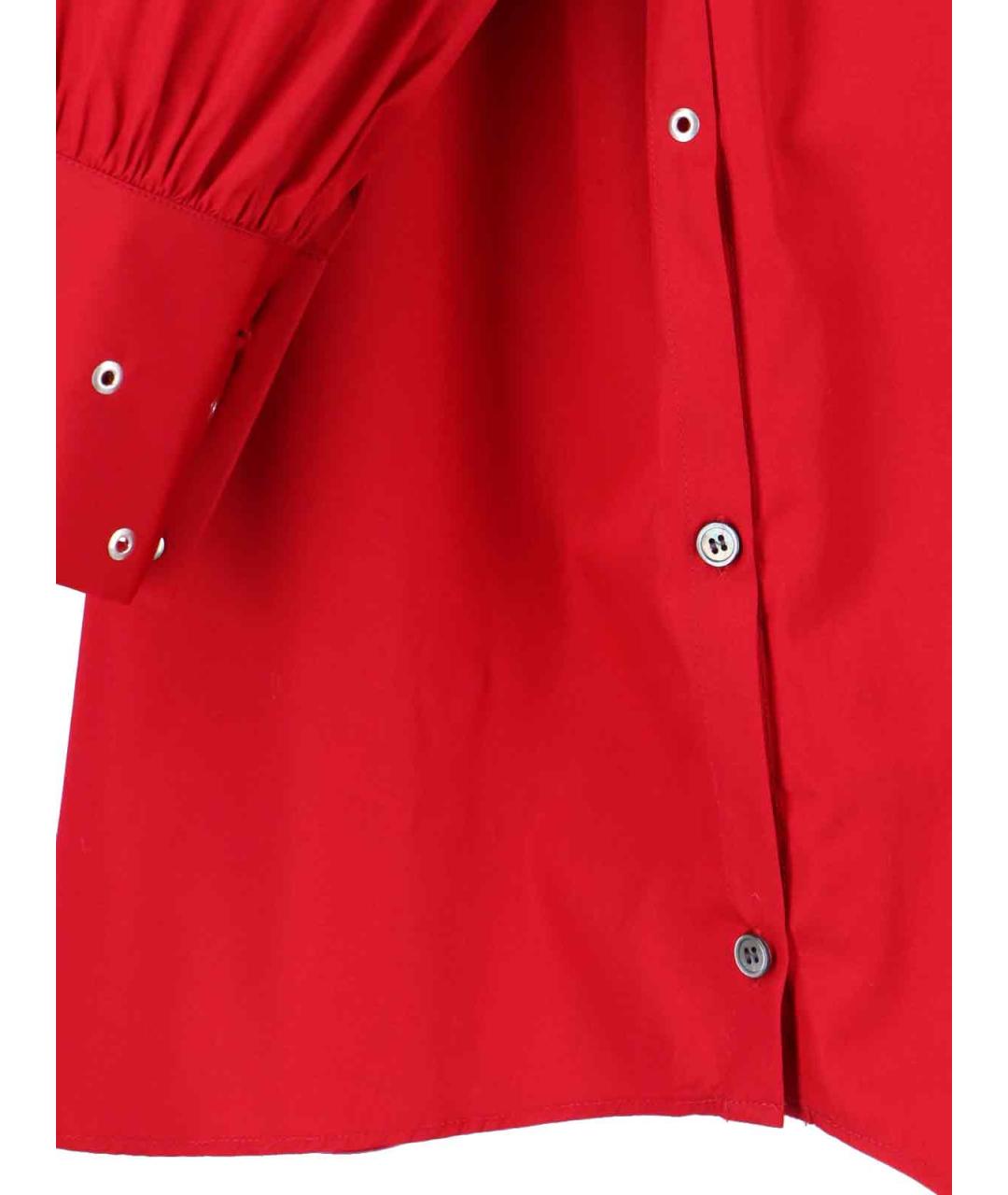 OUR LEGACY Красное хлопковое платье, фото 3
