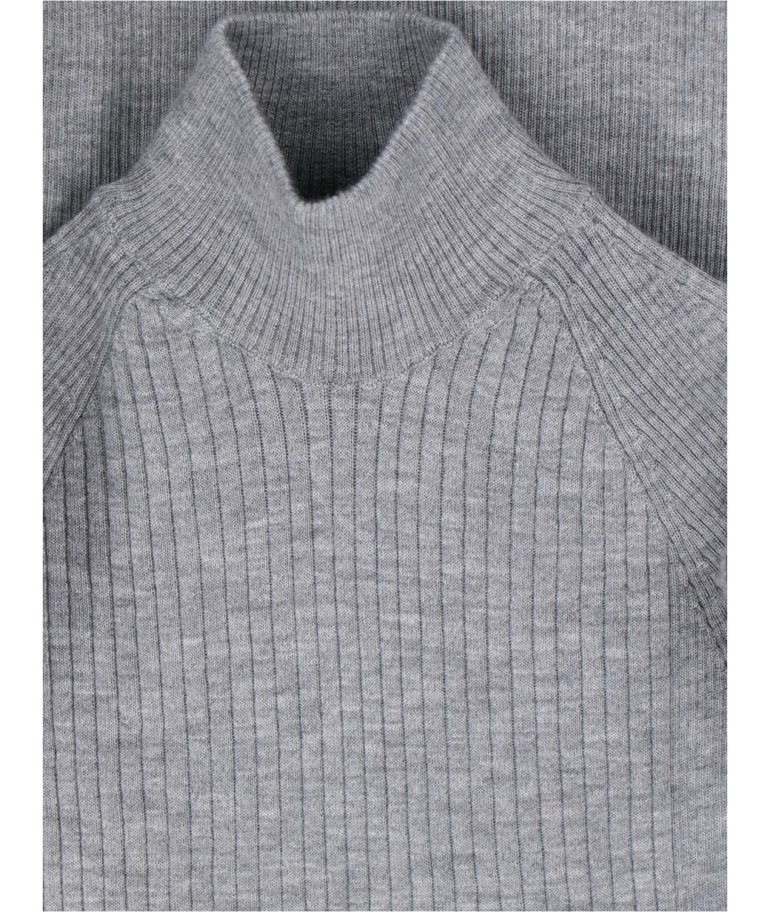 Sa Su Phi Серая кашемировая водолазка, фото 3