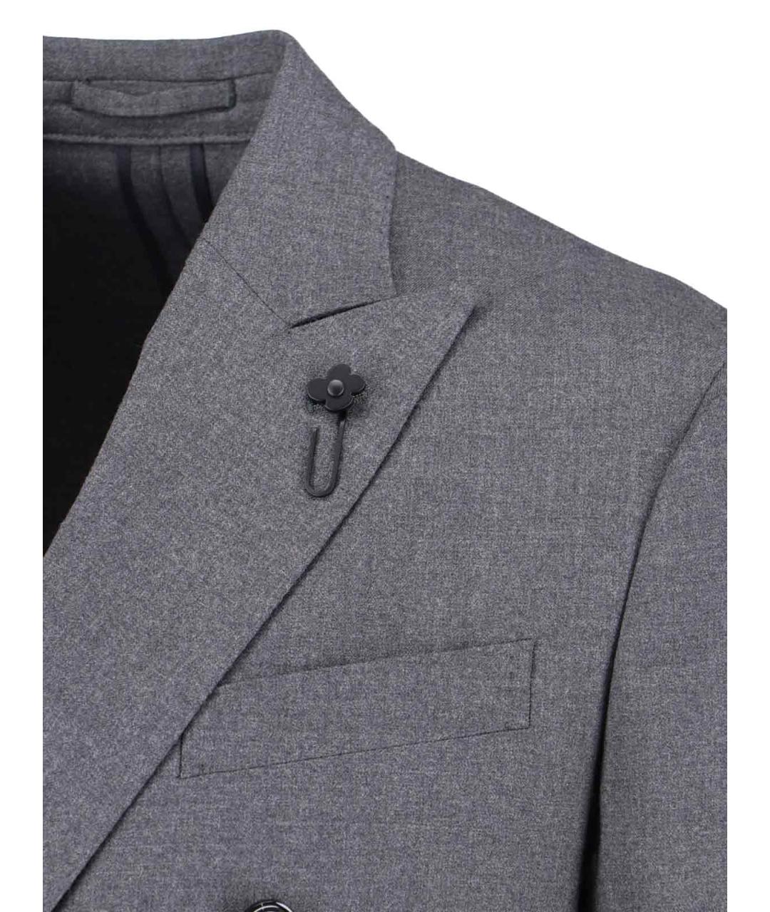 LARDINI Серый классический костюм, фото 3