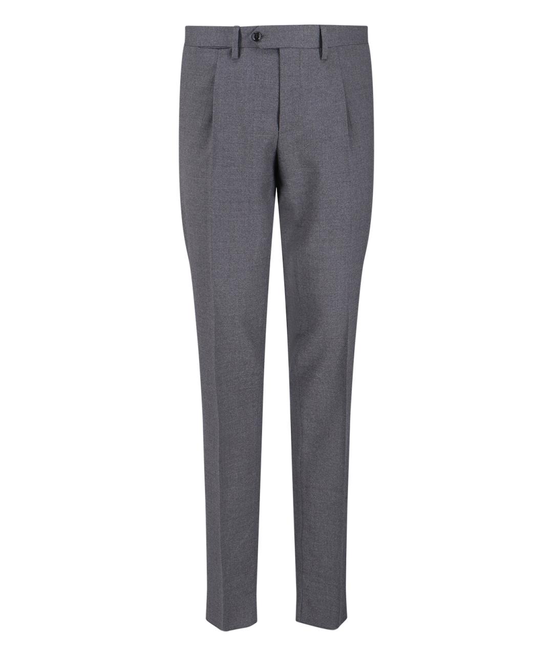 LARDINI Серый классический костюм, фото 6