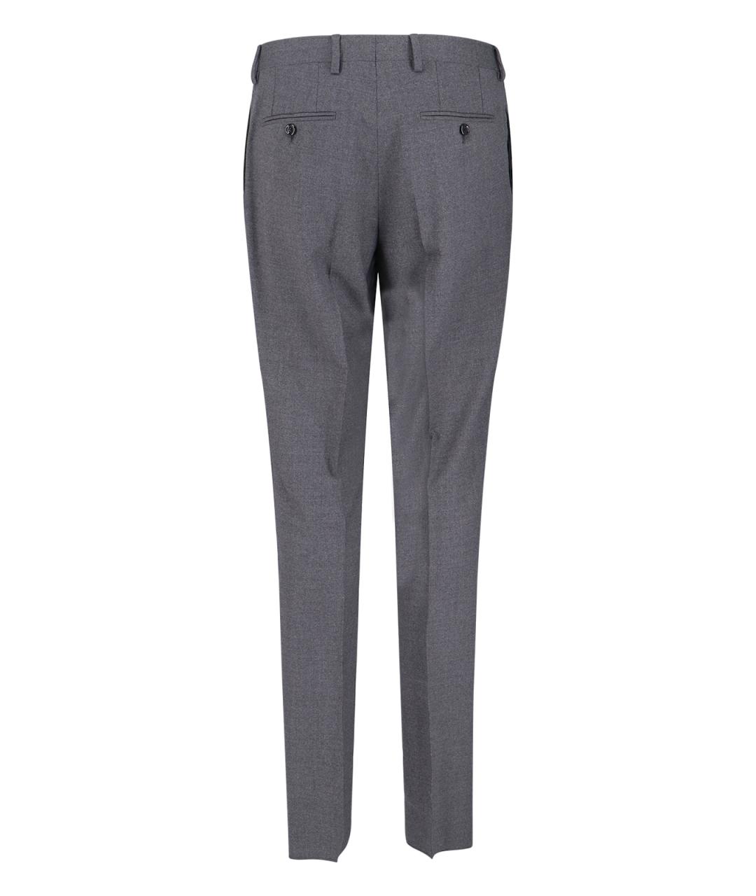 LARDINI Серый классический костюм, фото 7