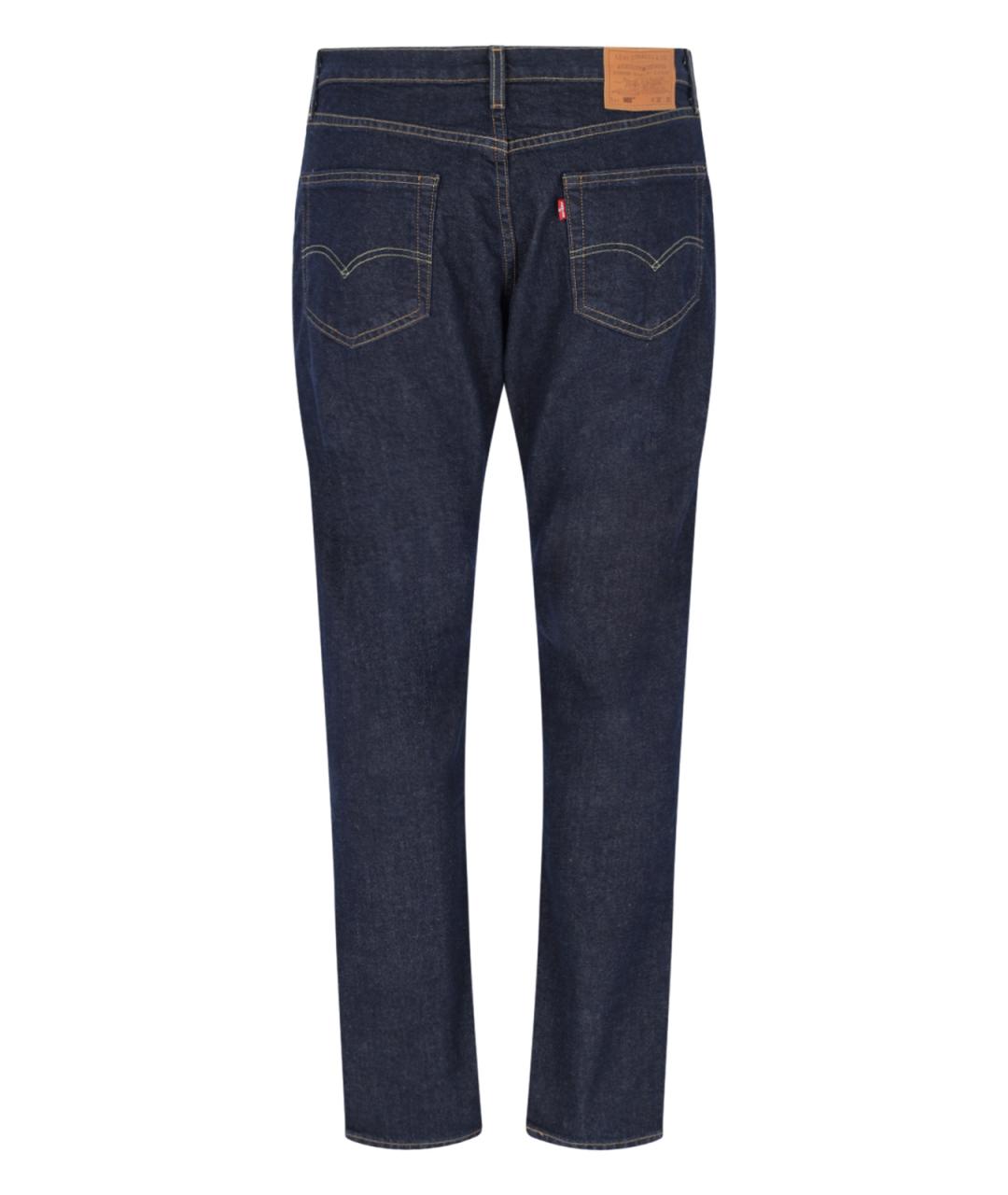 LEVI'S Синие хлопко-эластановые джинсы скинни, фото 2