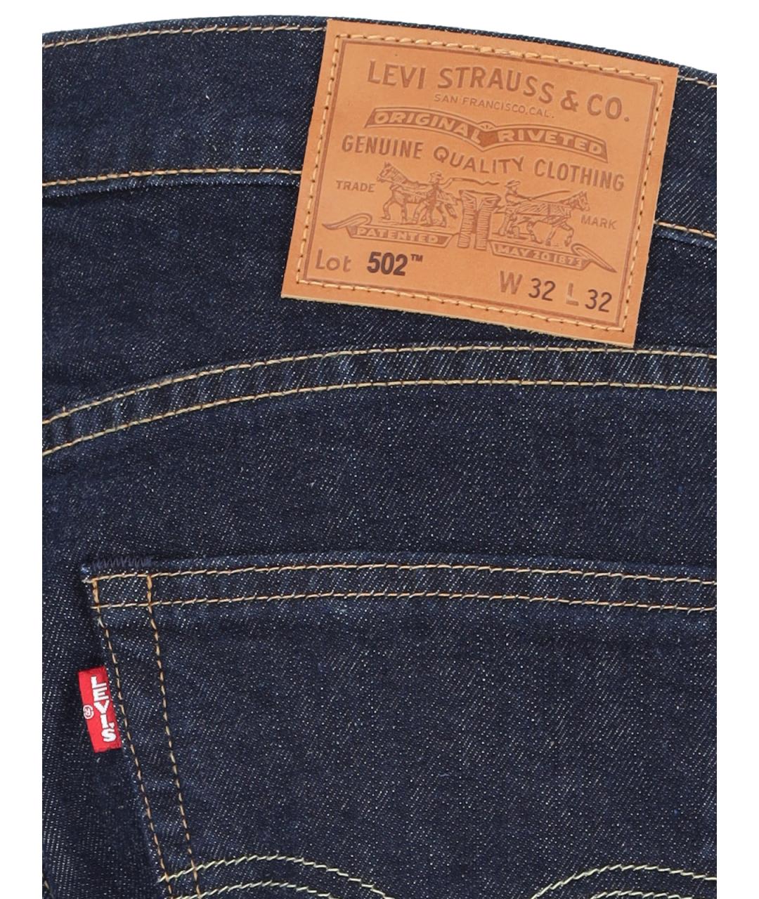 LEVI'S Синие хлопко-эластановые джинсы скинни, фото 3