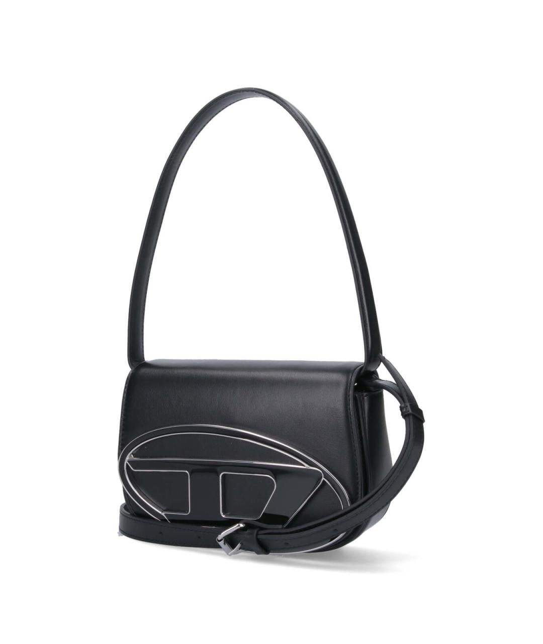 DIESEL Черная сумка через плечо, фото 2