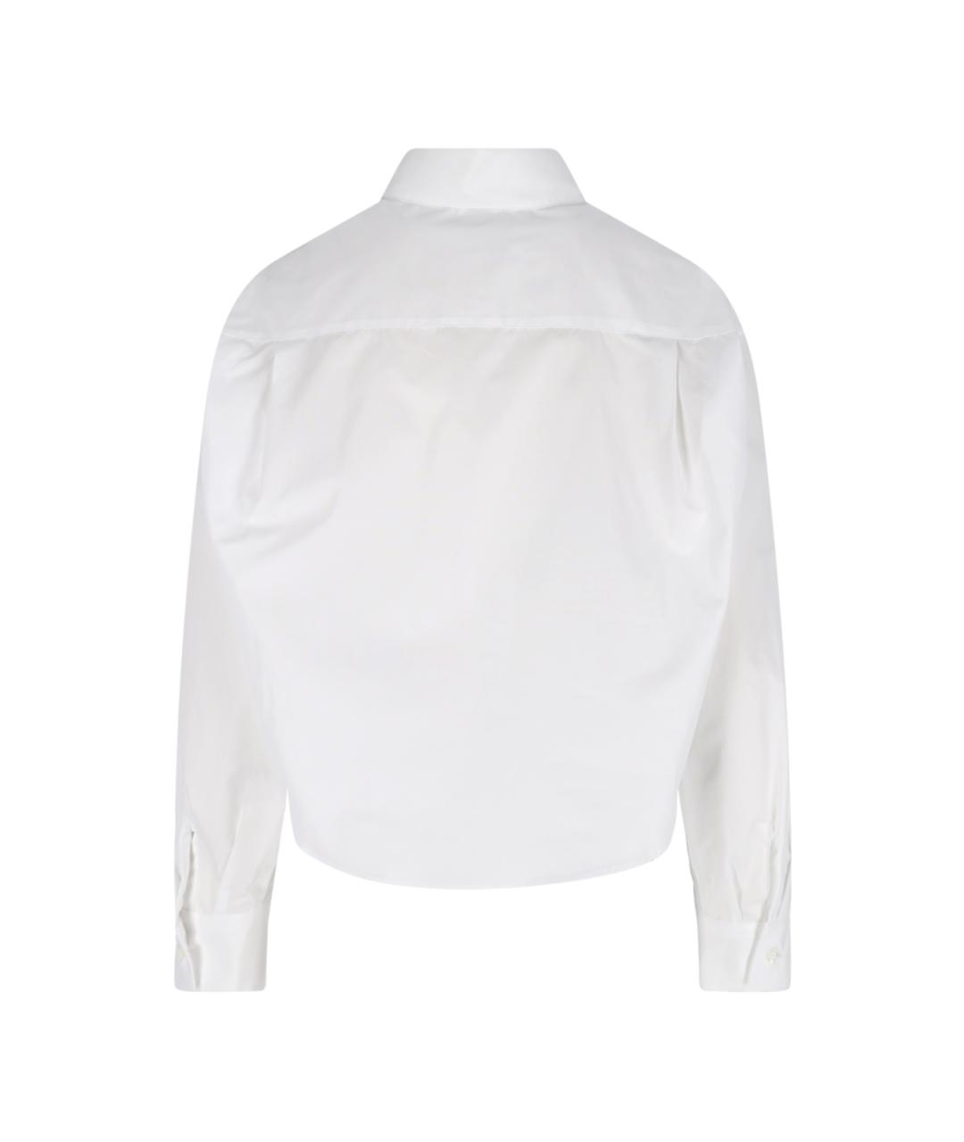 ASPESI Белая хлопковая рубашка, фото 2