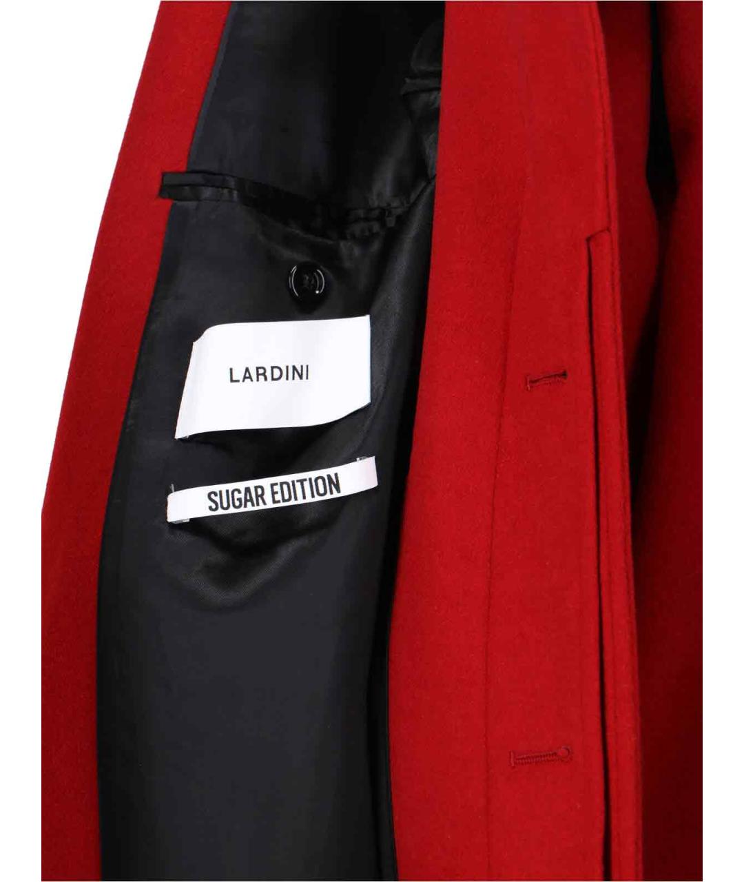 LARDINI Красное кашемировое пальто, фото 5