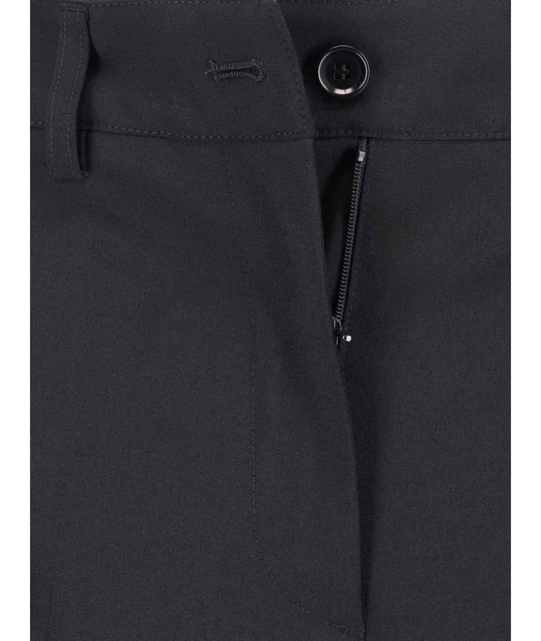 ASPESI Черный полиэстеровый костюм с брюками, фото 6