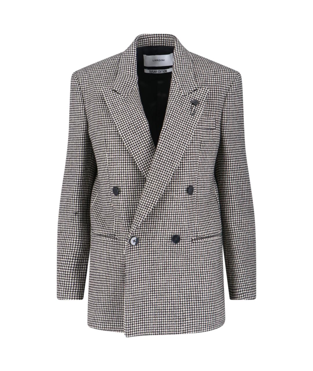 LARDINI Мульти шерстяной жакет/пиджак, фото 1