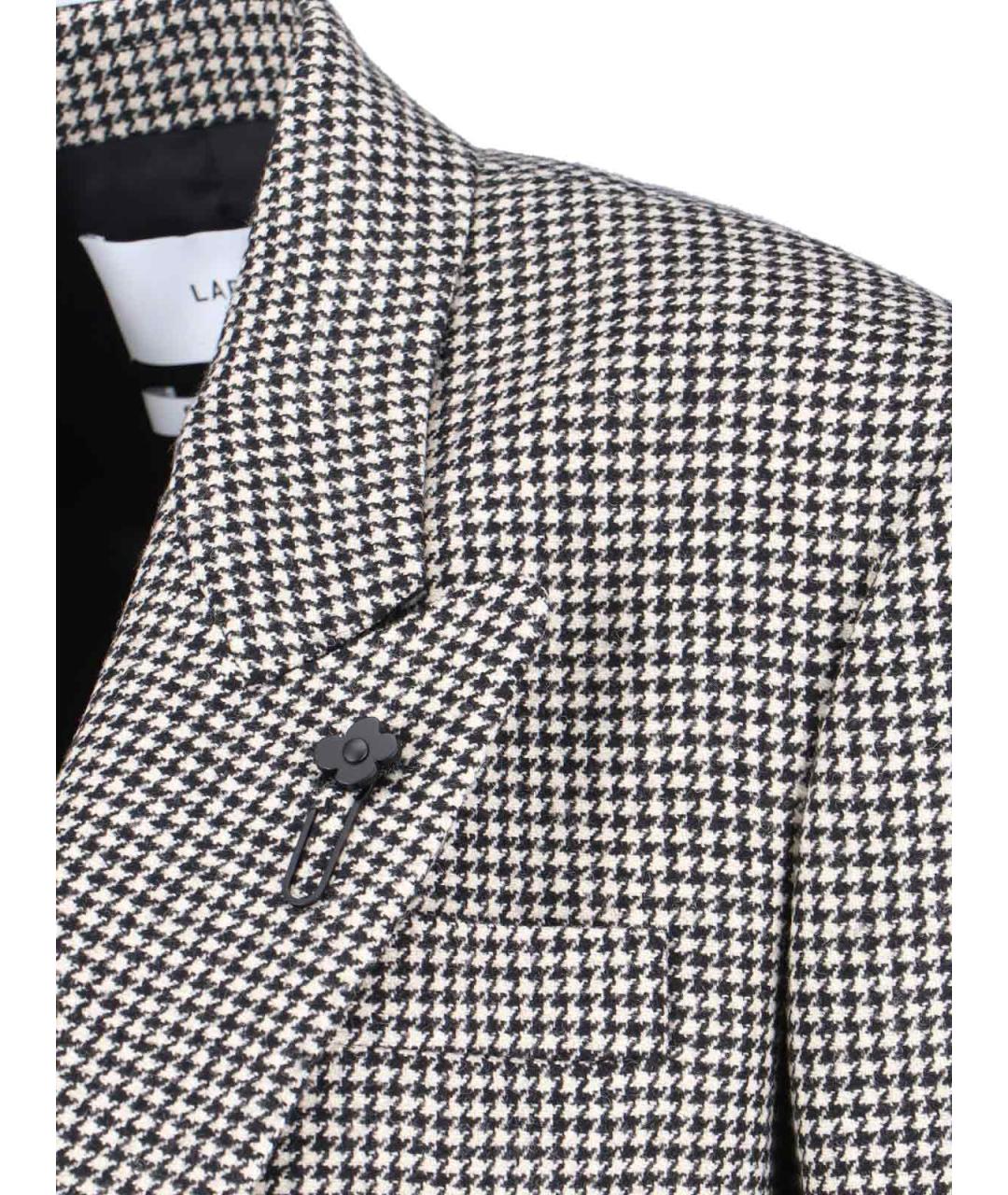 LARDINI Мульти шерстяной жакет/пиджак, фото 4