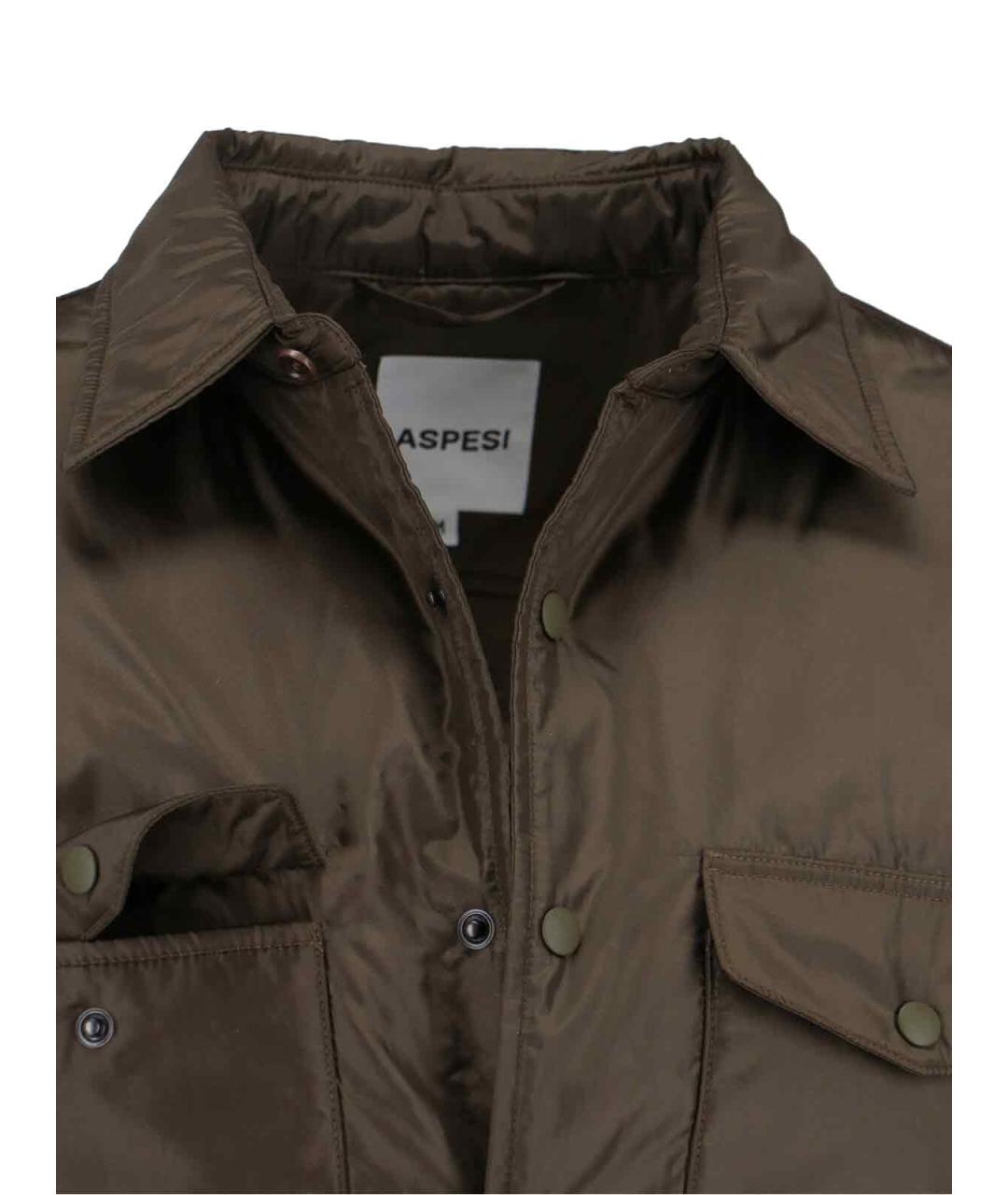 ASPESI Зеленая кэжуал рубашка, фото 4