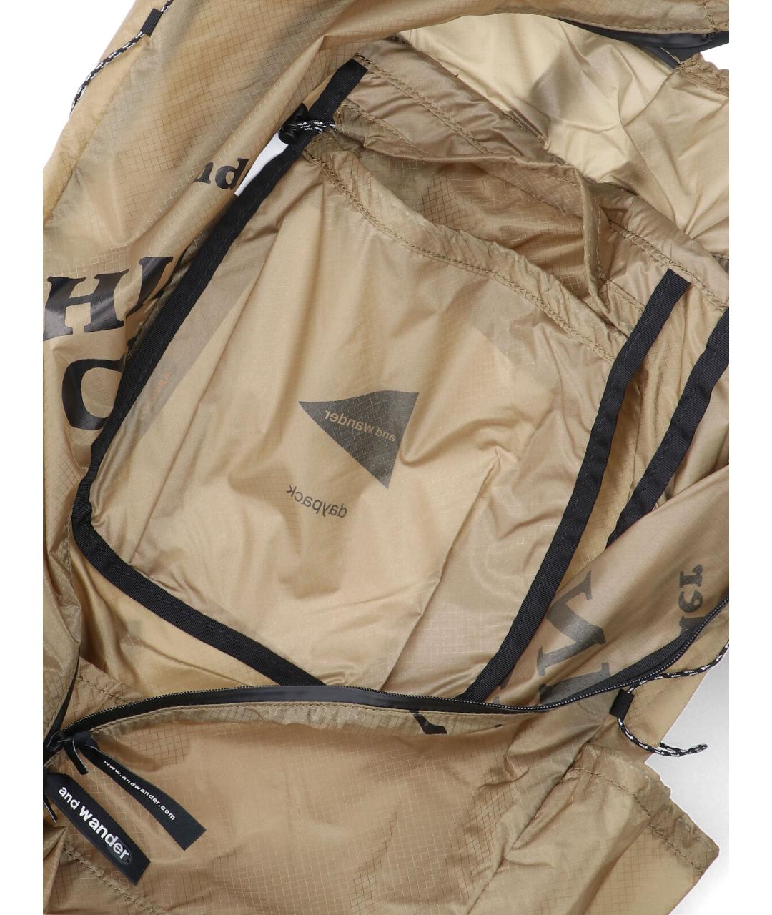 AND WANDER Бежевый рюкзак, фото 4
