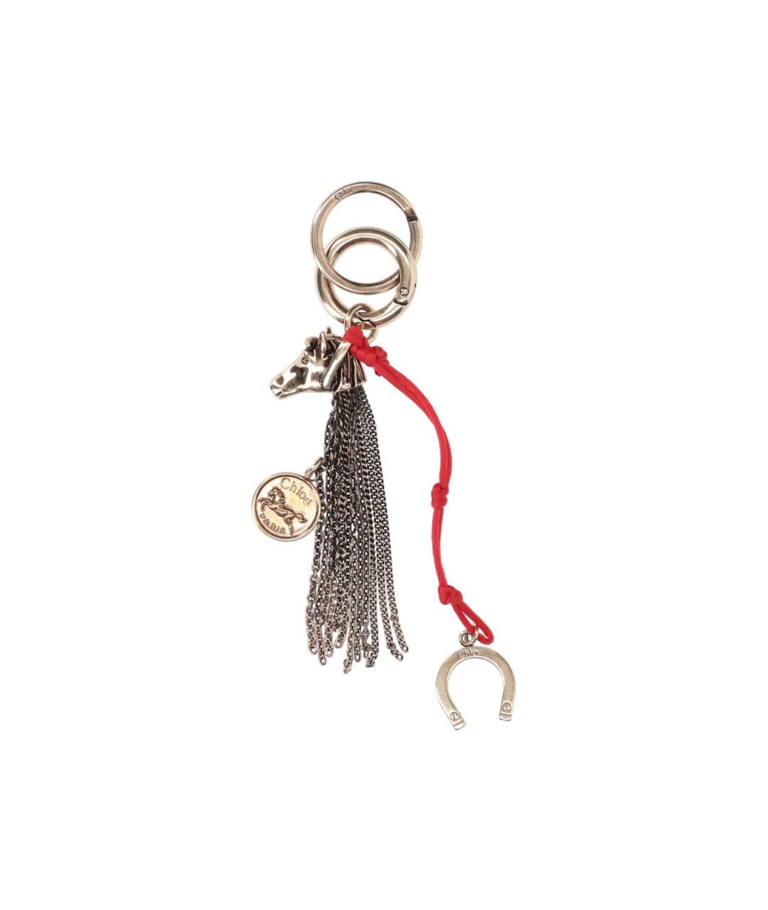 CHLOE Золотой брелок, фото 1