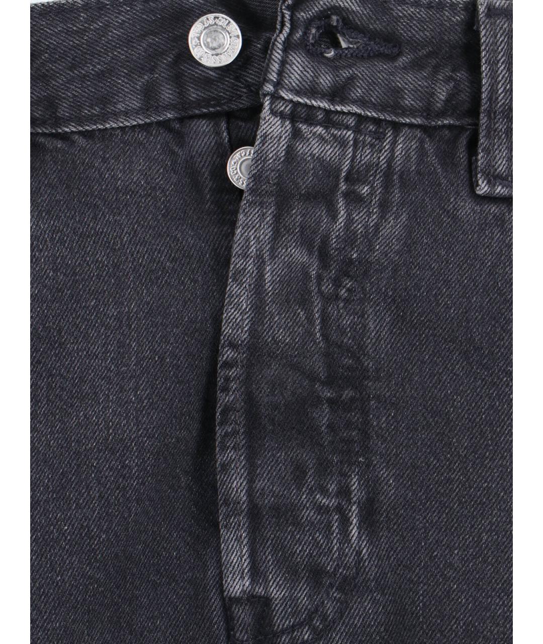 LEVI'S Черные хлопковые джинсы, фото 3