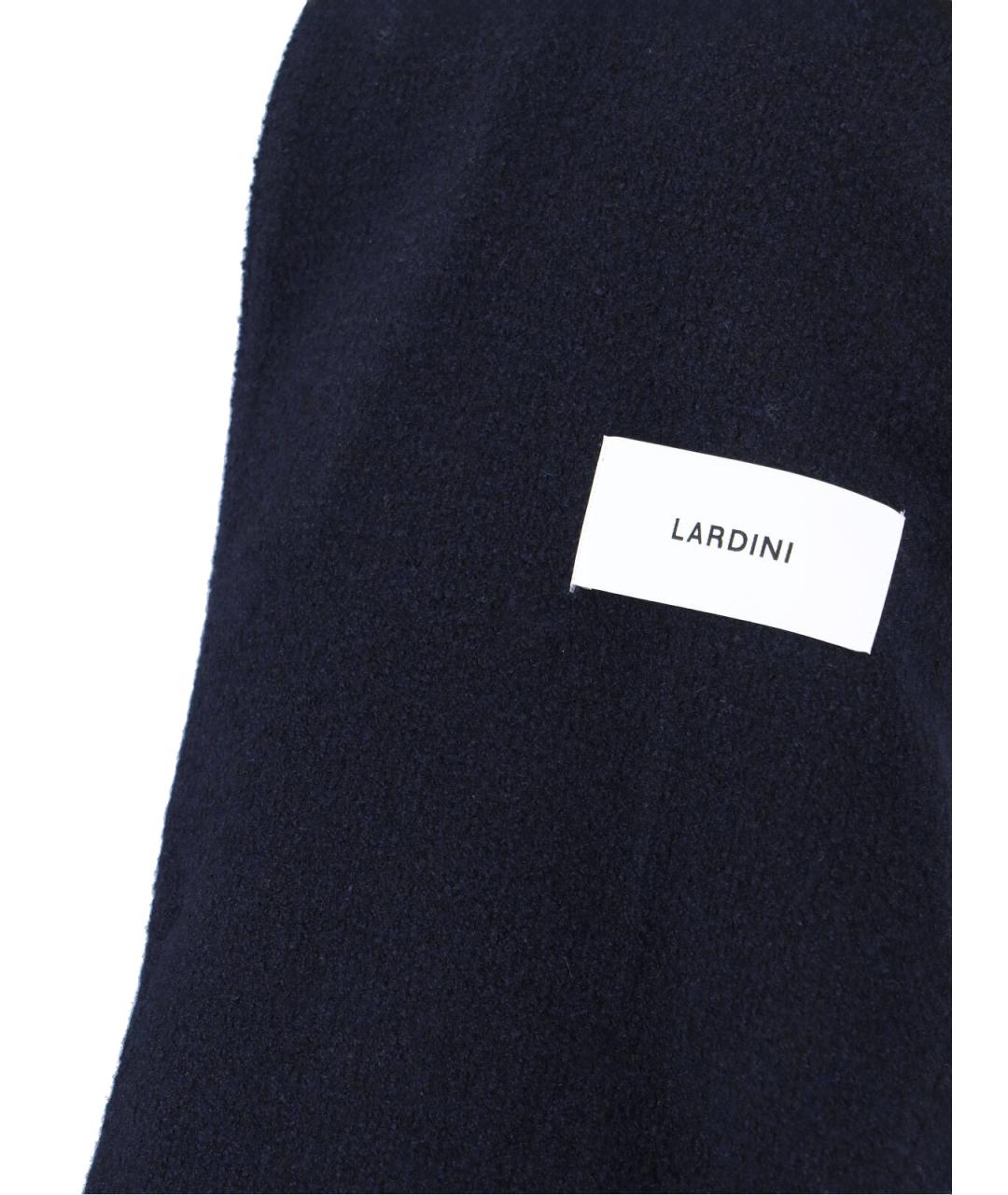 LARDINI Синий шерстяной пиджак, фото 5
