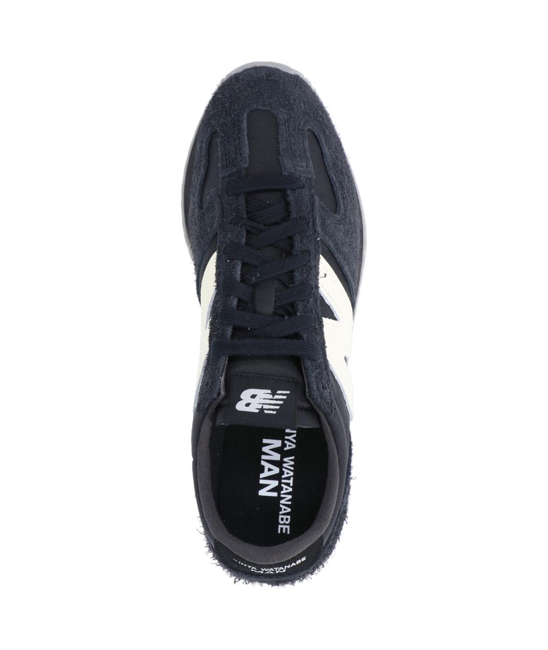 JUNYA WATANABE Черные замшевые низкие кроссовки / кеды, фото 5