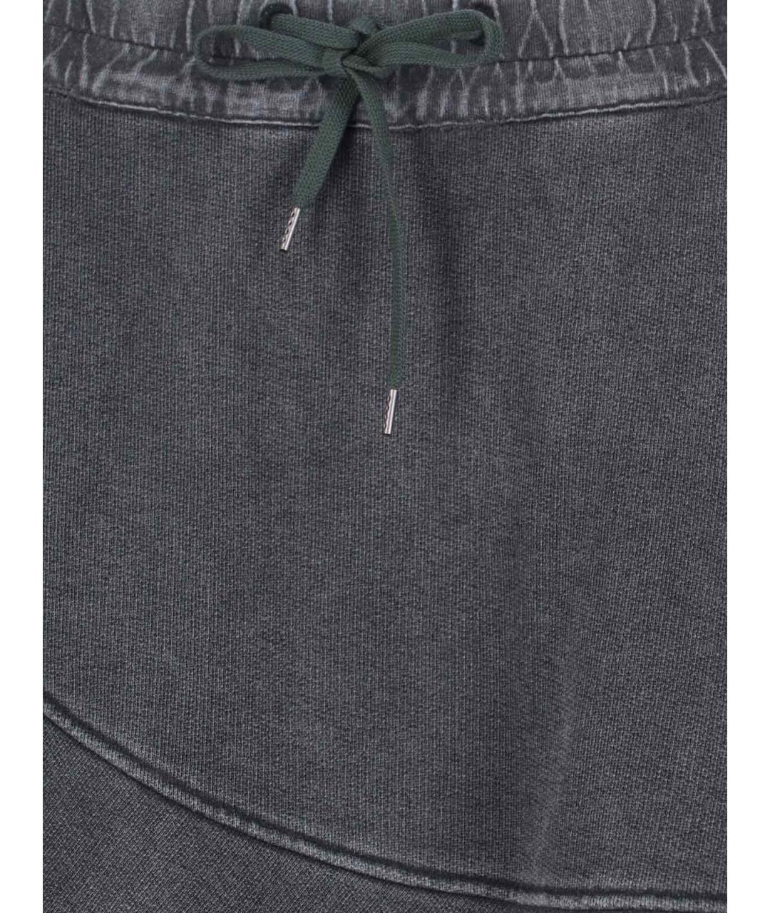 OUR LEGACY Серая хлопковая юбка миди, фото 5