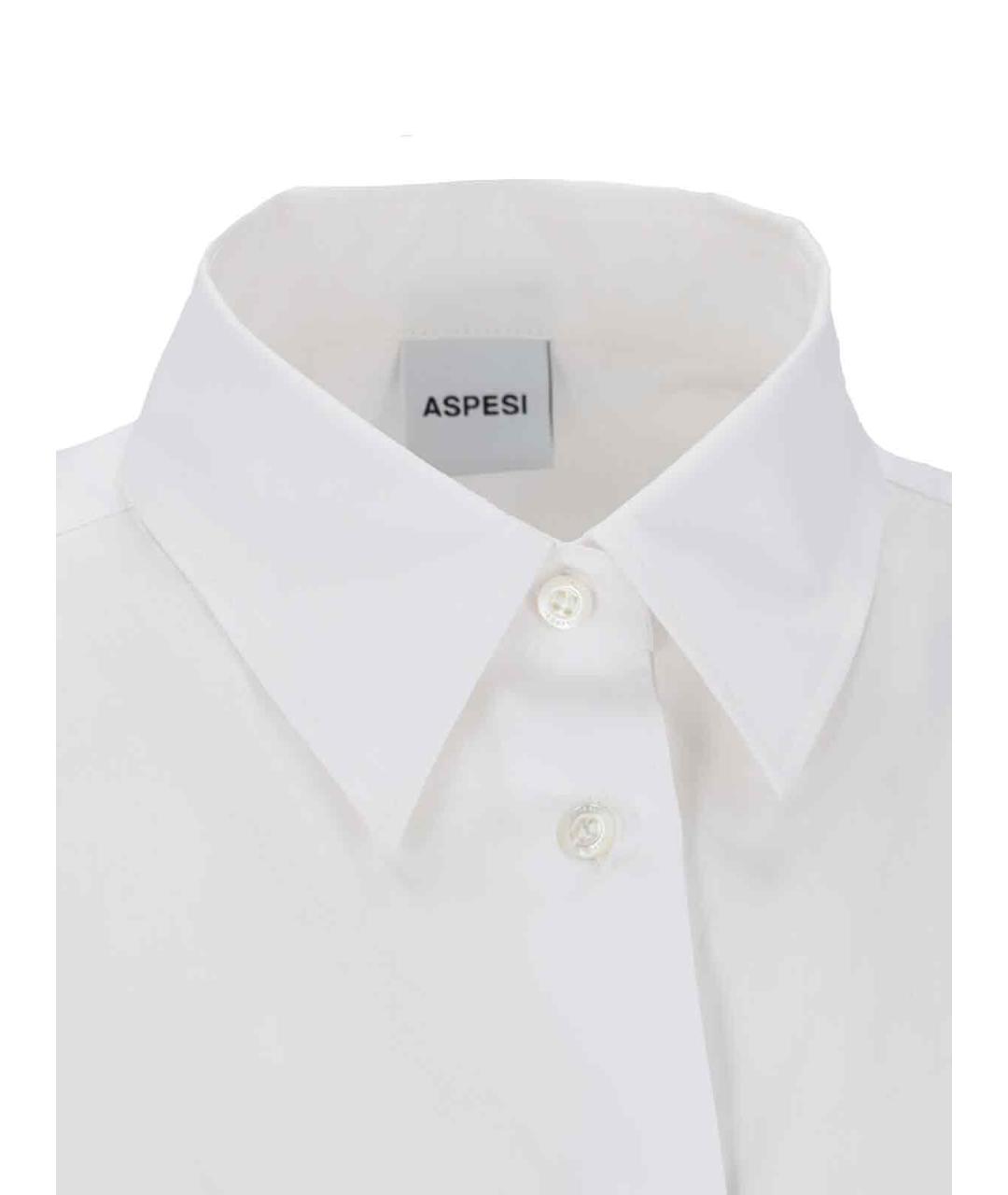 ASPESI Белая хлопковая рубашка, фото 3