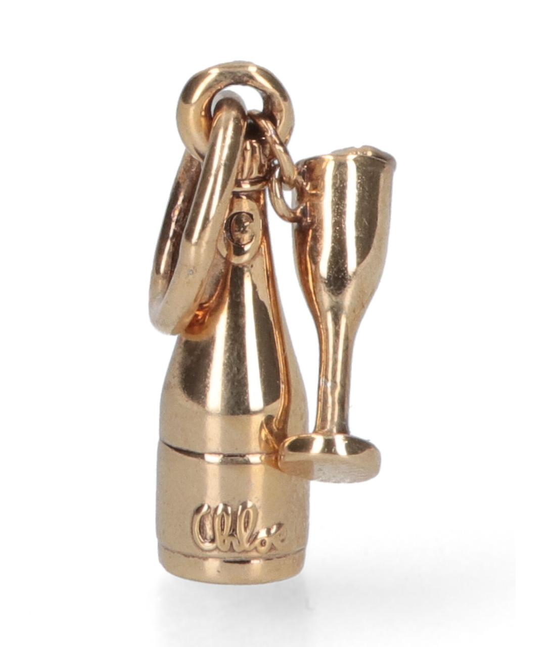 CHLOE Золотой брелок, фото 3