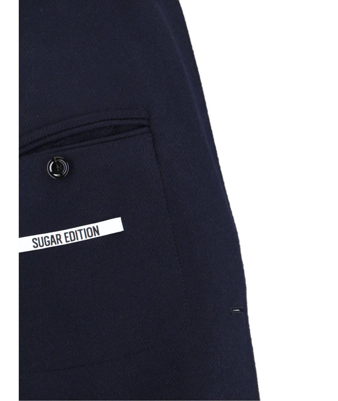 LARDINI Синий шерстяной пиджак, фото 5