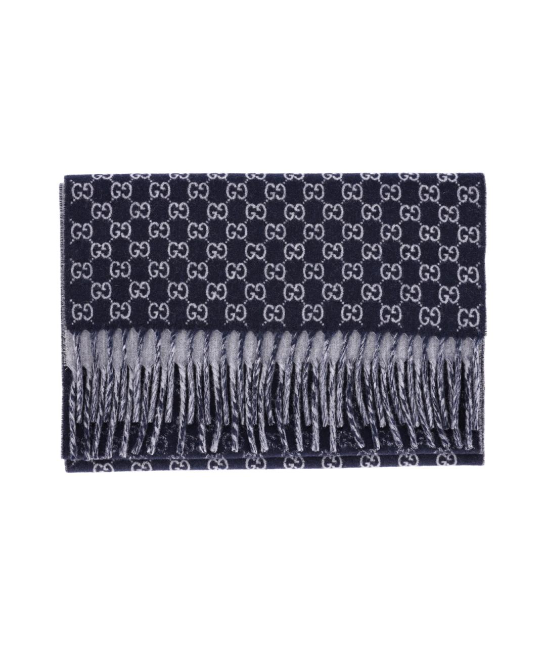 GUCCI Мульти шерстяной шарф, фото 2