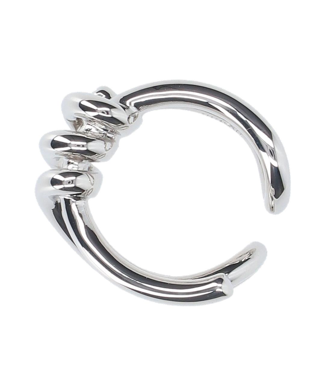 MM6 MAISON MARGIELA Серебряное металлическое кольцо, фото 3