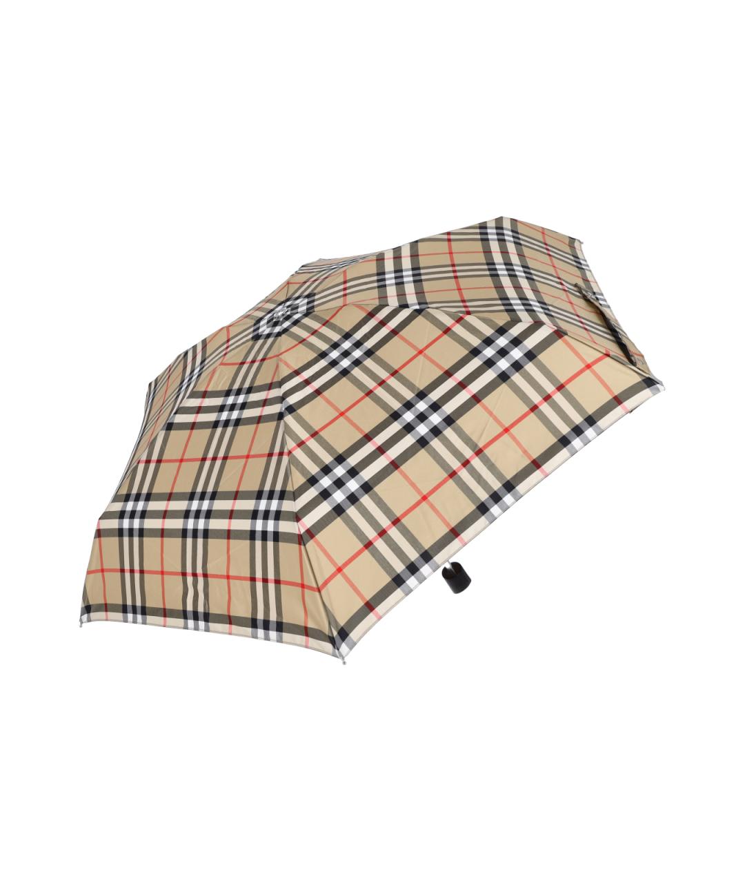 BURBERRY Бежевый зонт, фото 1