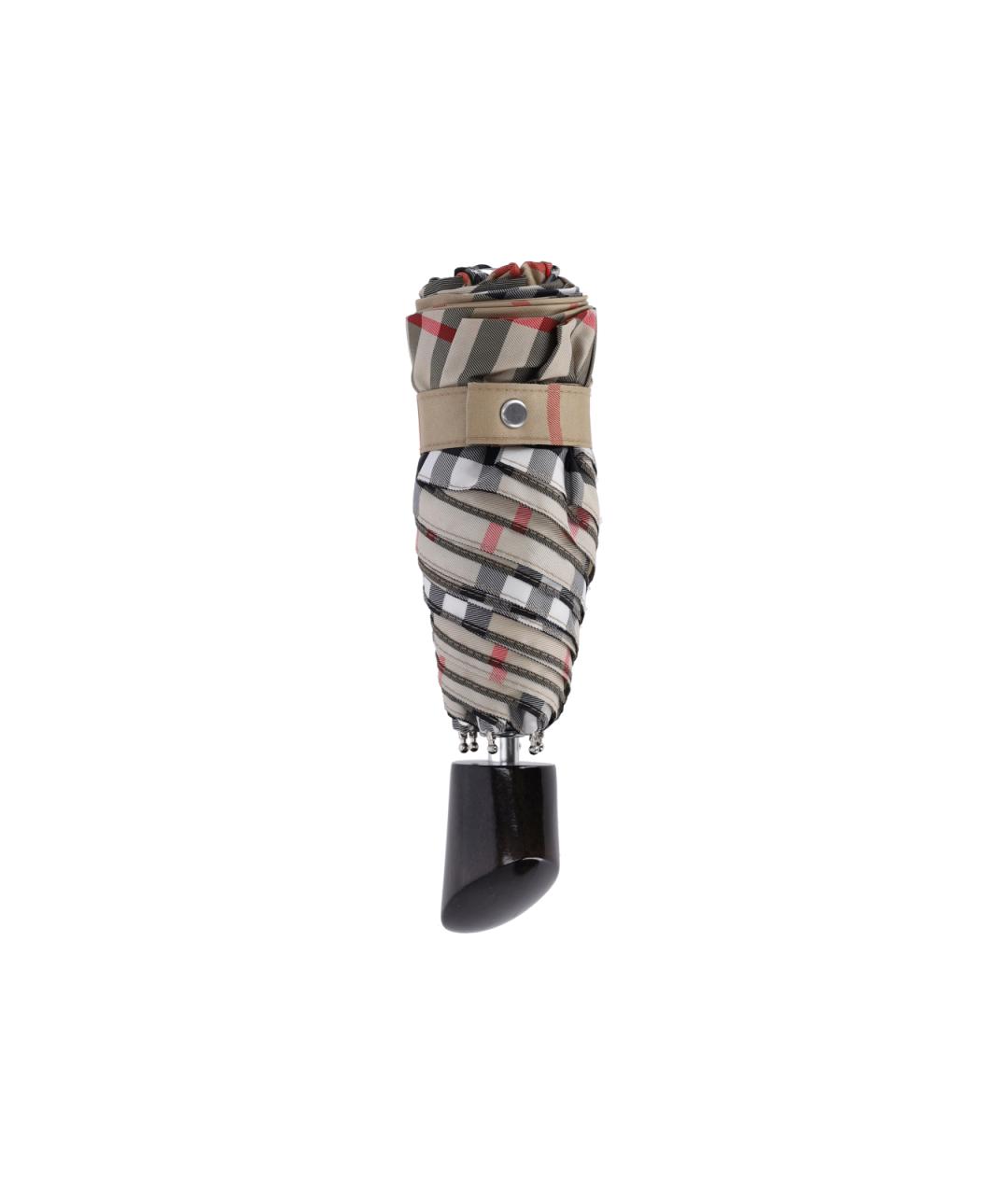 BURBERRY Бежевый зонт, фото 2