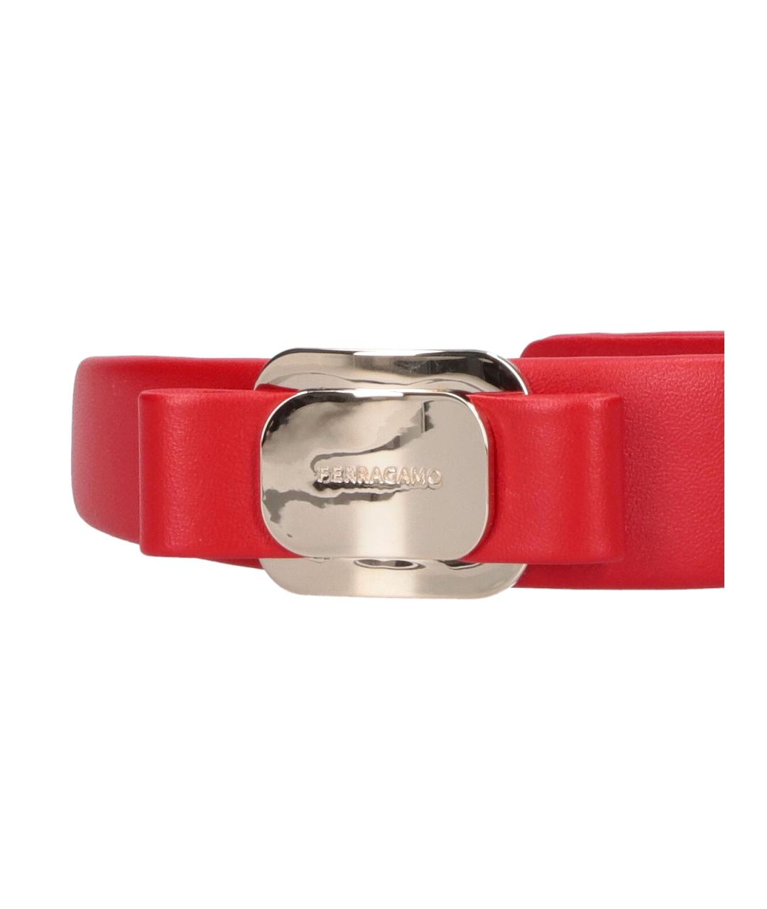 FERRAGAMO Красный ободок, фото 2