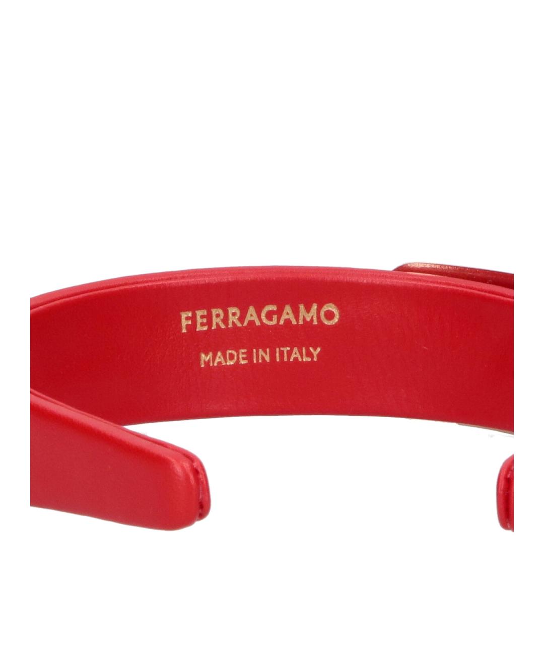 FERRAGAMO Красный ободок, фото 3