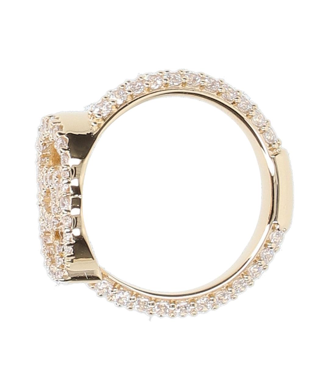 GUCCI Белое металлическое кольцо, фото 3