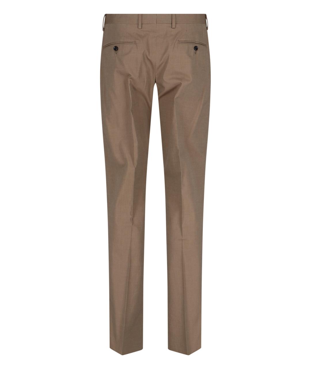 LARDINI Коричневый классический костюм, фото 3