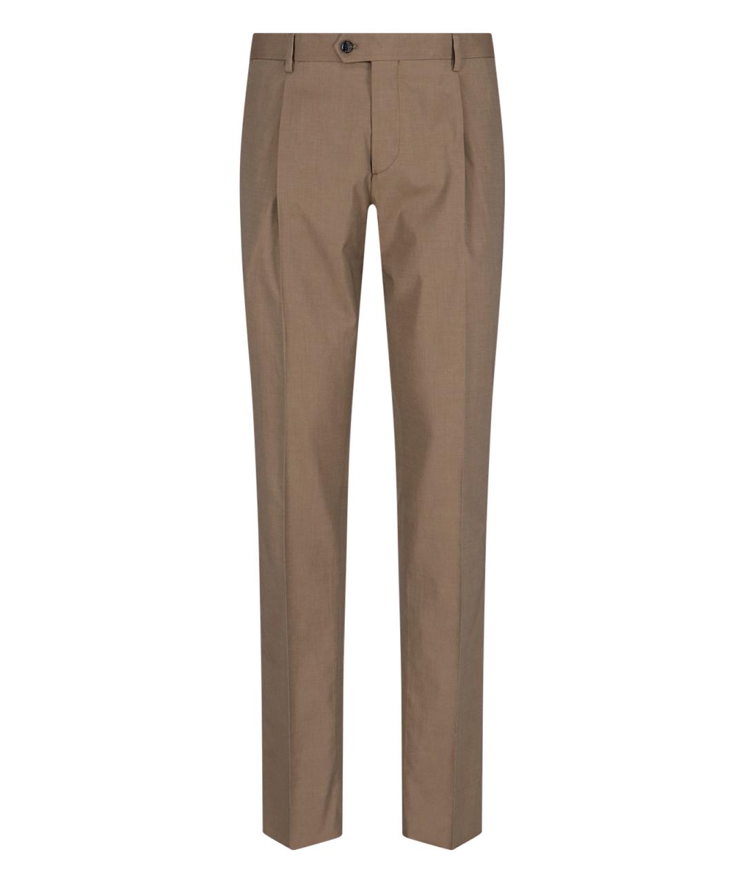 LARDINI Коричневый классический костюм, фото 4