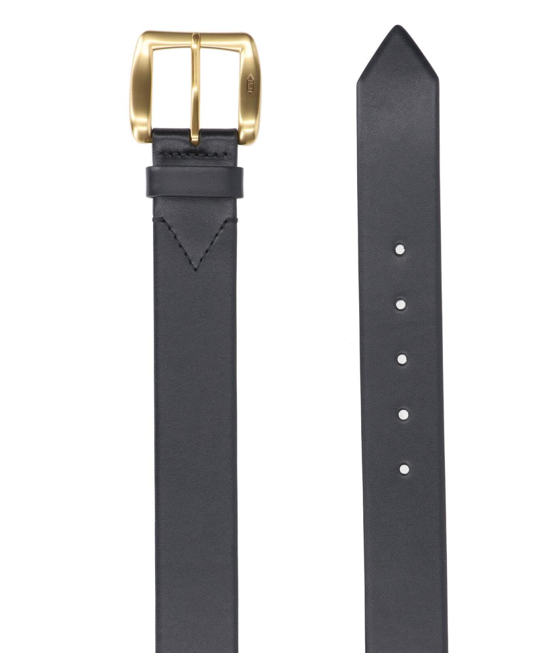 J&M Davidson Черный кожаный ремень, фото 2