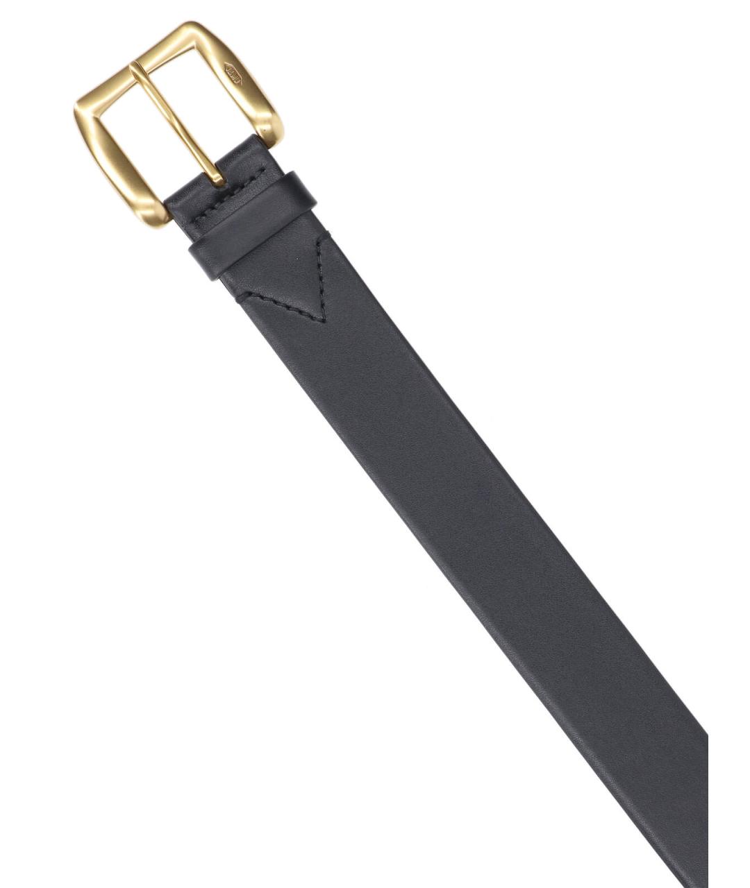 J&M Davidson Черный кожаный ремень, фото 3